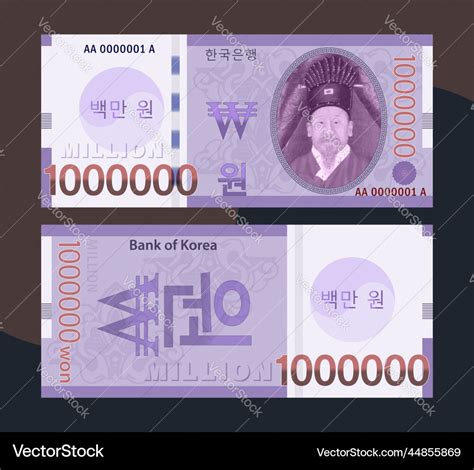 1 million South Korean wons to US dollars .